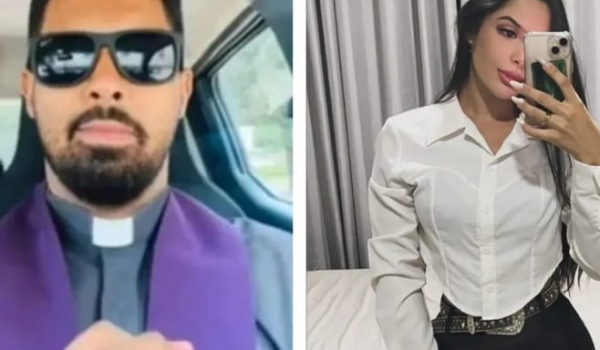 Família de noiva flagrada com padre em casa paroquial denuncia exposição de imagens nas redes