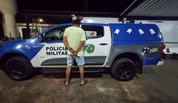 Polícia Militar prende suspeito de esfaquear homem em Rio Verde; autor tentava fugir para a Paraíba