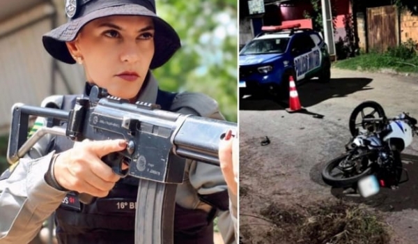 Policial militar é atropelada durante abordagem e segue internada em estado grave