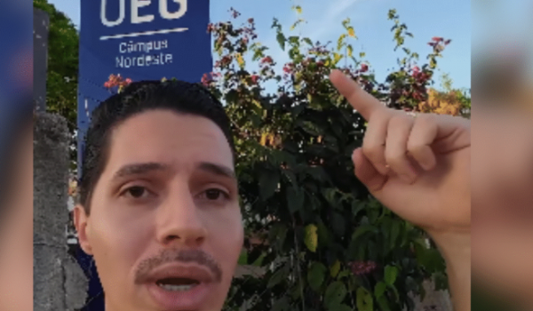 Youtuber expulso de universidade em Brasilía por apontar doutrinação vai se matricular na UEG