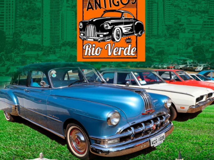 Encontro de carros antigos abre programação dos 178 anos de Rio Verde neste fim de semana
