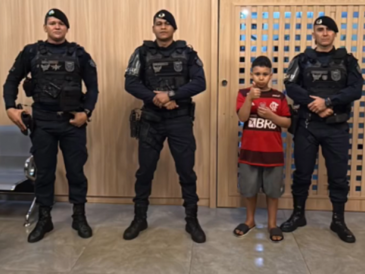 GCM localiza criança desaparecida no Bairro Dom Miguel e garante retorno seguro à família 