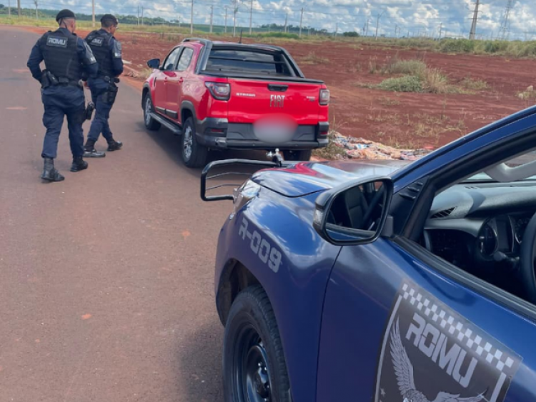 GCM recupera em Rio Verde caminhonete clonada e furtada em outro estado