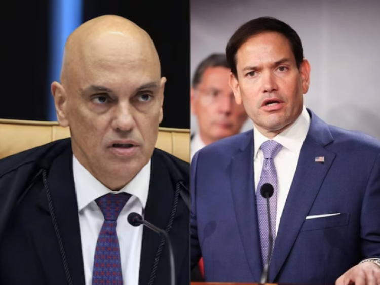 Ministro Alexandre de Moraes pode ser alvo de sanções nos EUA, diz senador Marco Rubio