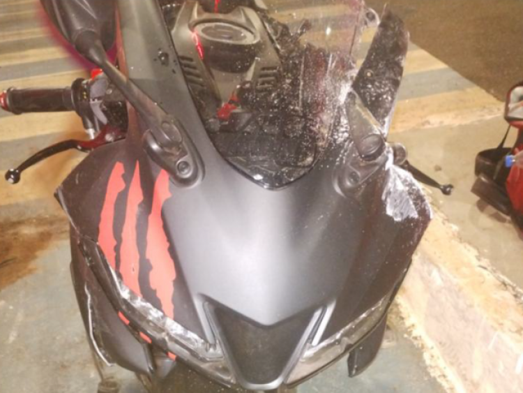 Motociclista avança sinal vermelho e colide em outra moto no Setor Central, em Rio Verde