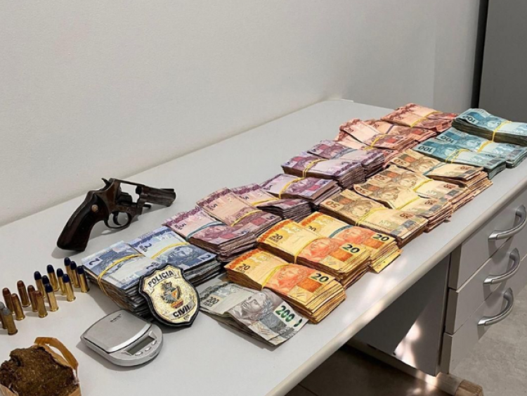 PC prende autor por tráfico de drogas e posse ilegal de arma de fogo em Maurilândia