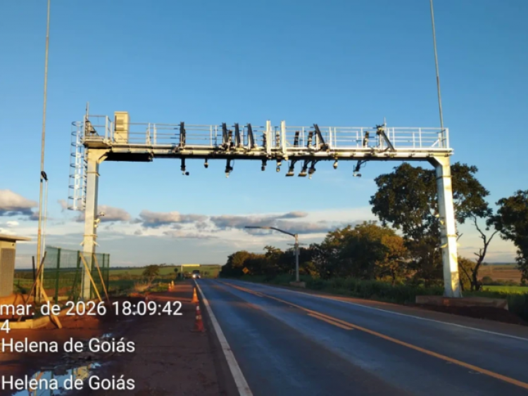 Motorista pode ser multado em R$ 195 caso não pague pelo pedágio em rodovias que passam por Rio Verde