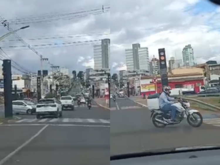 Semáforos nas Av. Presidente Vargas e Paulo Roberto Cunha param e causam tumulto