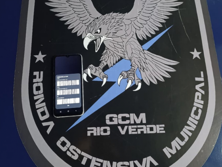 Celular com registro de roubo é recuperado durante abordagem da ROMU em Rio Verde