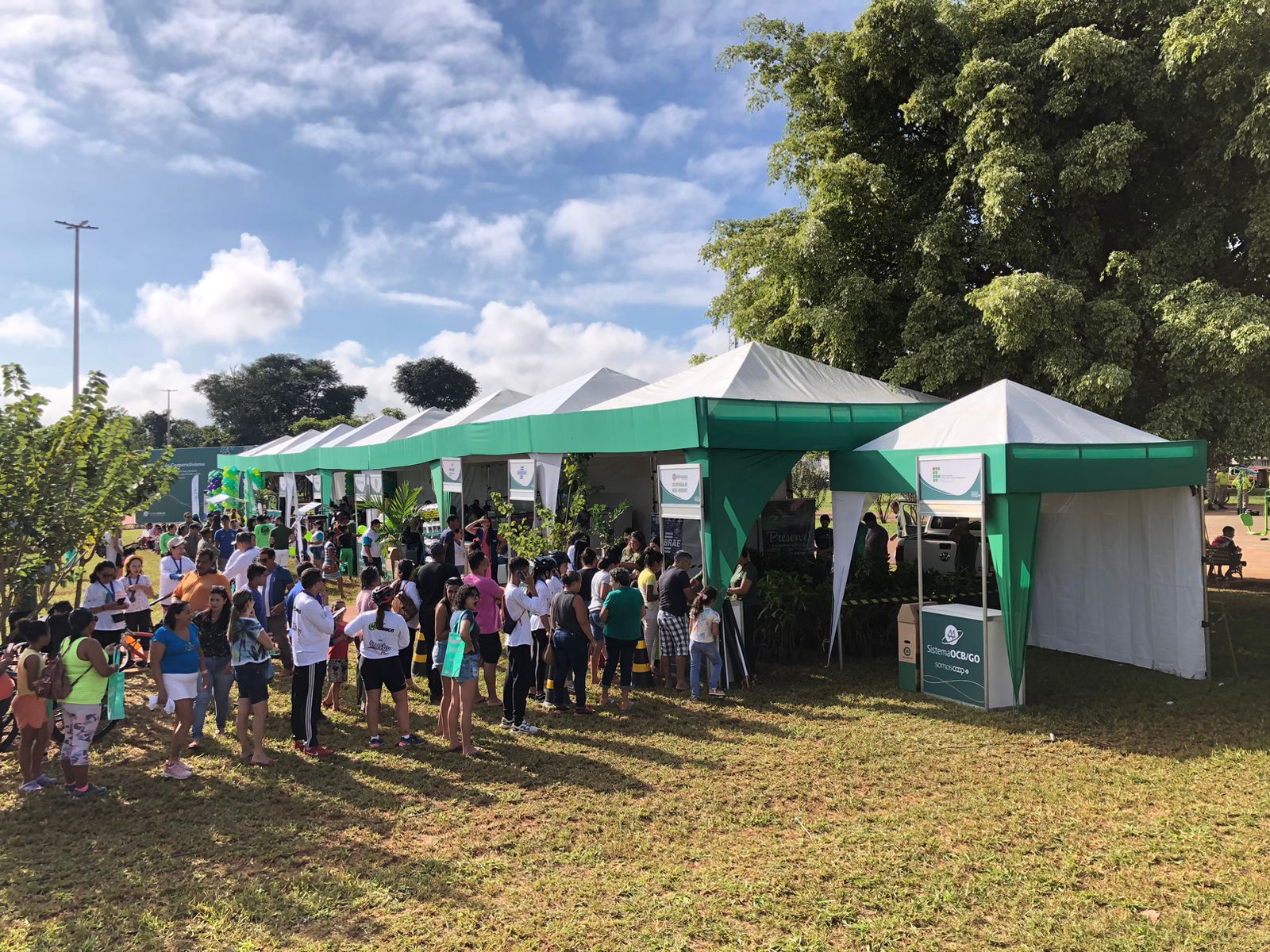 Último dia da Semana do Cooperativismo conta com várias atividades no Parque Zilda Arns em Rio Verde