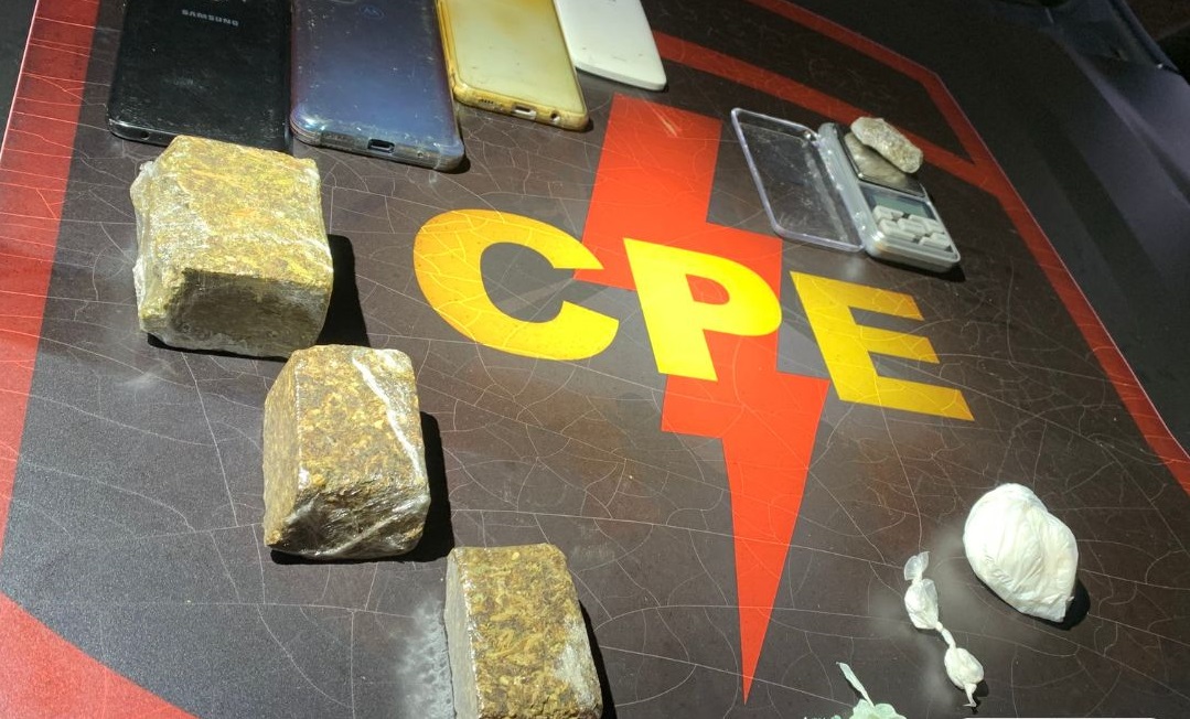 CPE prende individuo por tráfico de drogas e corrupção de menores em Rio Verde