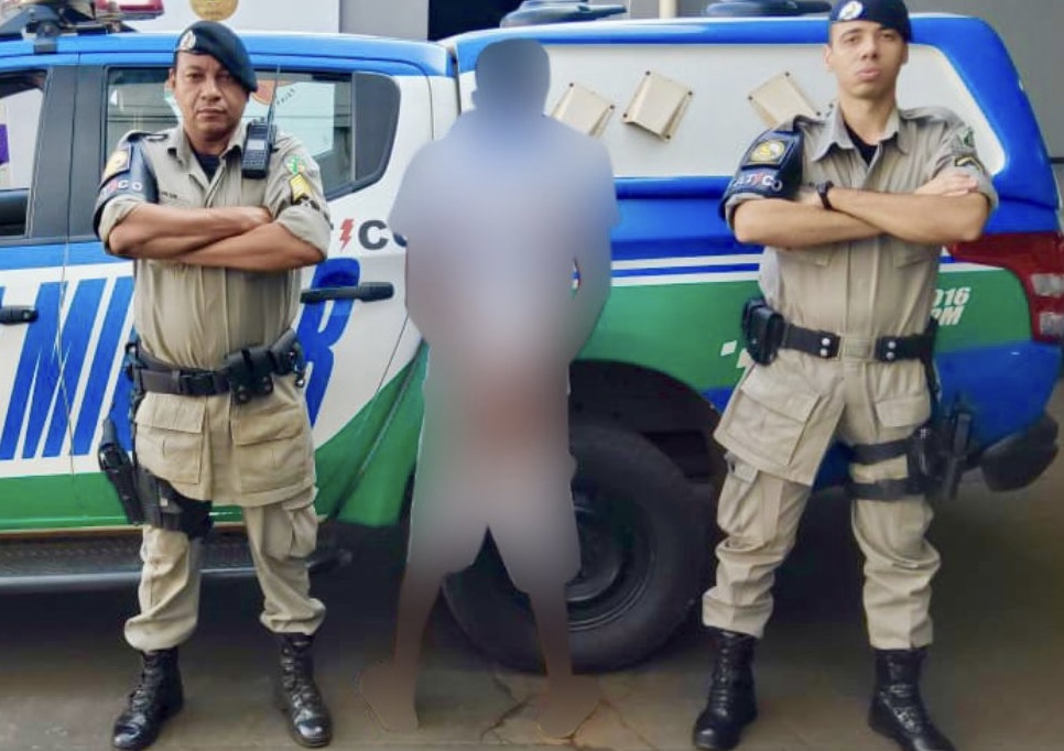 Polícia age rapidamente após ameaça com incêndio e faca em Rio Verde