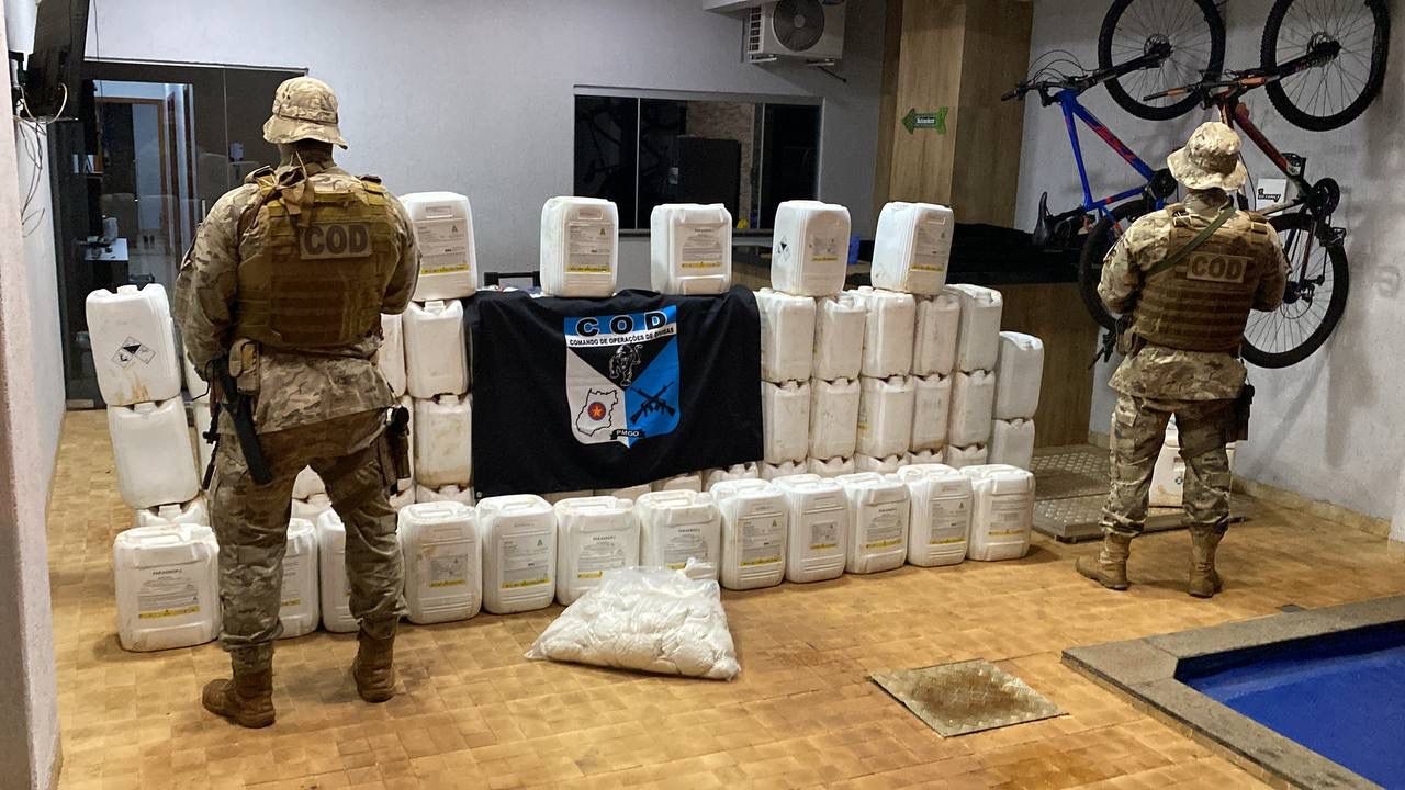 COD e DECAR apreendem em ação conjunta agrotóxicos proíbidos em Rio Verde