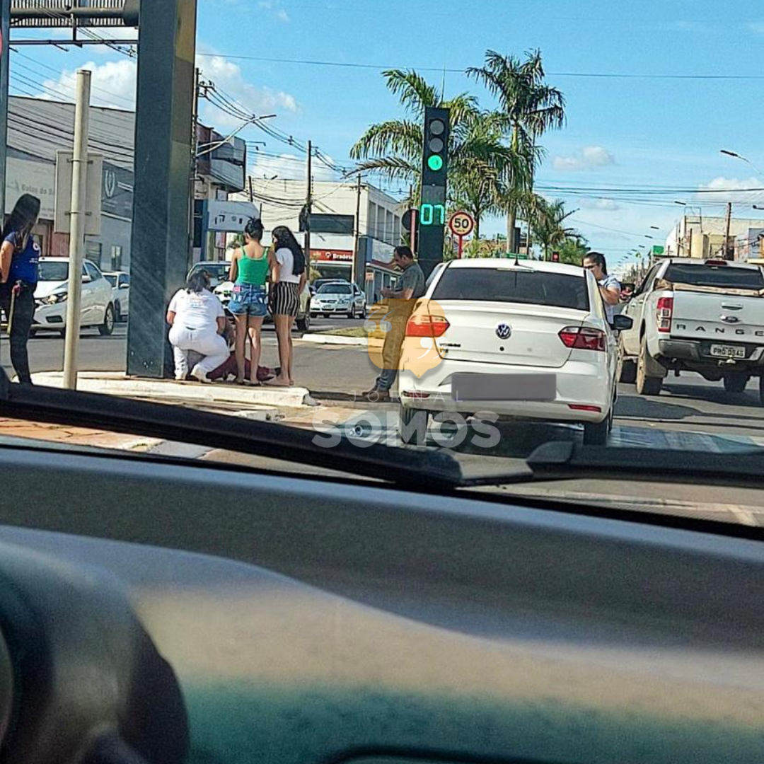 Acidente na Av. Presidente Vargas em Rio Verde
