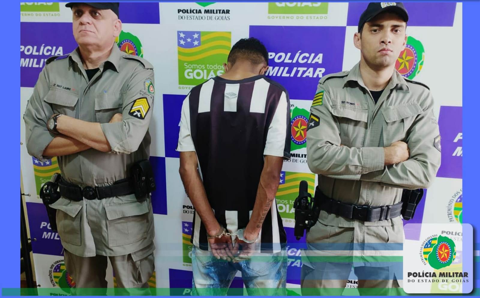 Autor de roubo no centro de Rio Verde é preso minutos após o crime