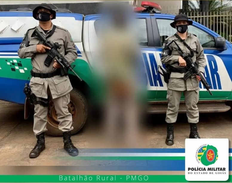 Batalhão Rural recaptura em Rio Verde foragido de Minas Gerais