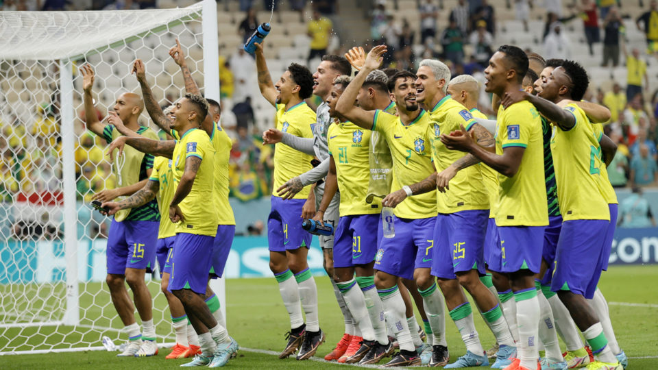Brasil vence Coreia do Sul e se classifica para as quartas de final da Copa do Mundo