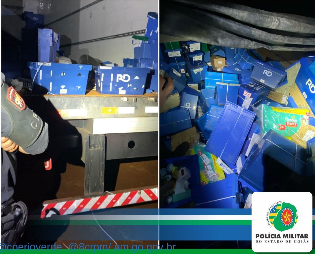 Carga avaliada em mais de R$1 milhão é recuperada em Rio Verde