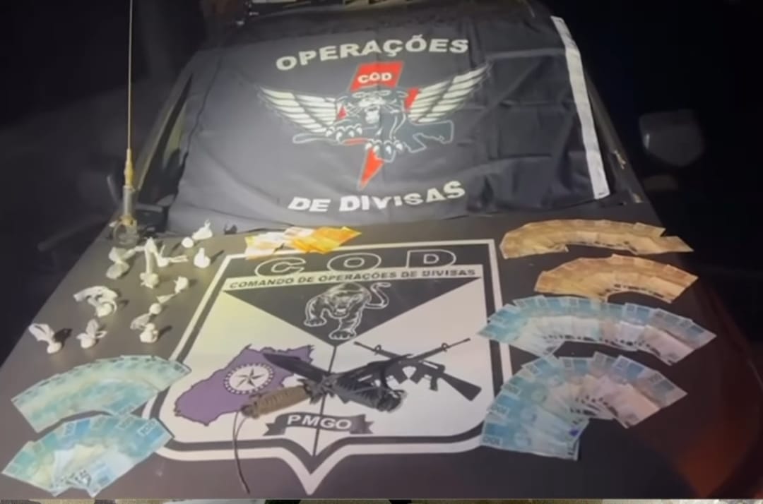 COD prende homem por tráfico de drogas em Rio Verde 