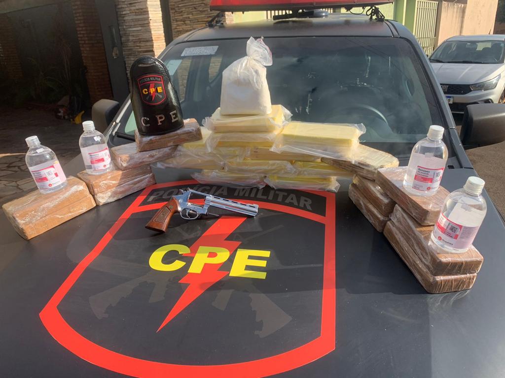 CPE desmancha pontos de venda e fabricação de drogas em Quirinópolis e Rio Verde