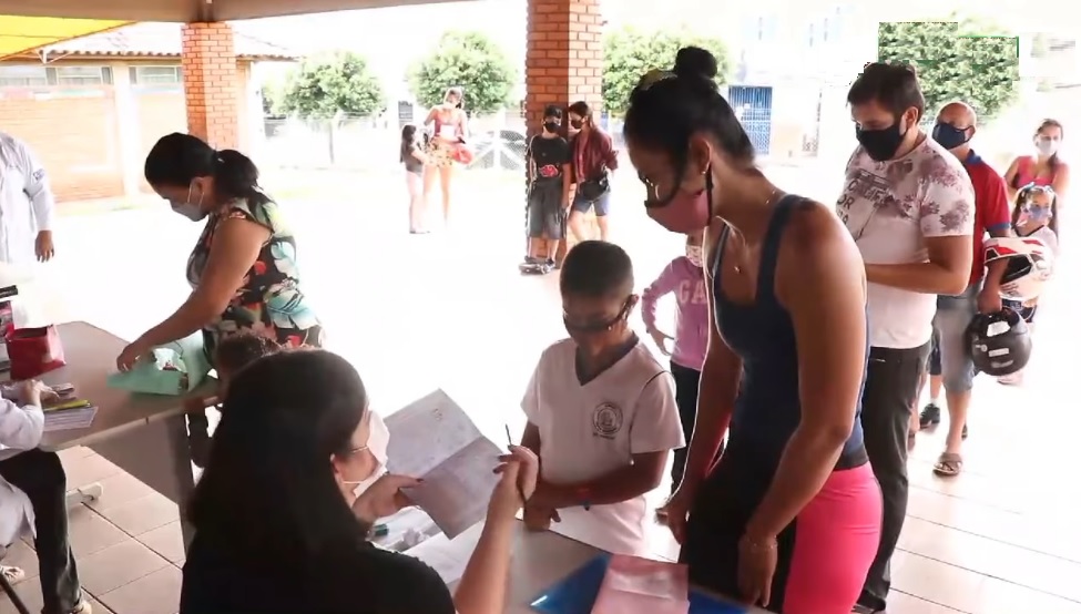 Crianças poderão ser vacinados na rede pública de Educação a partir desta semana