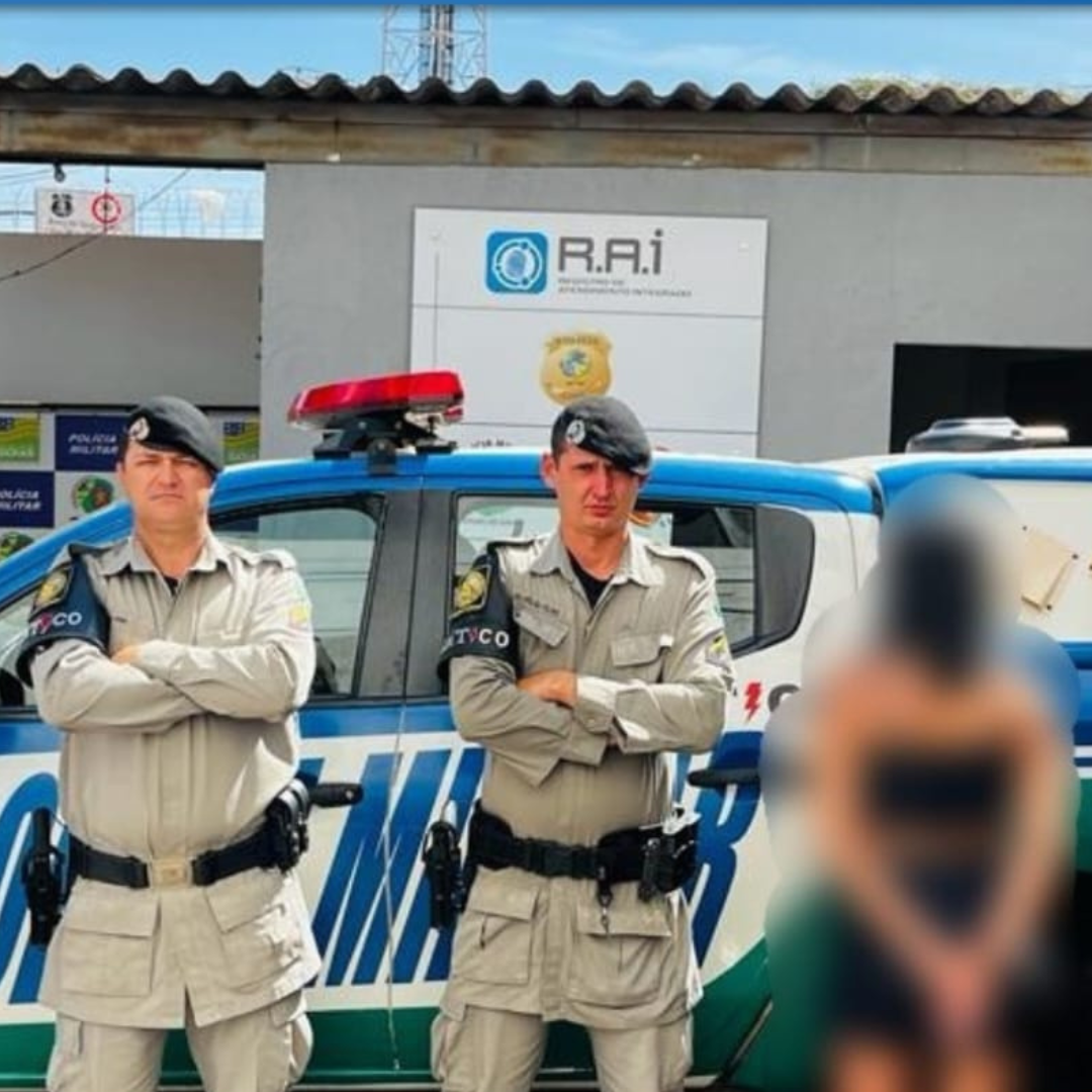 Militares do Tático cumprem mandado de prisão por roubo de veículo