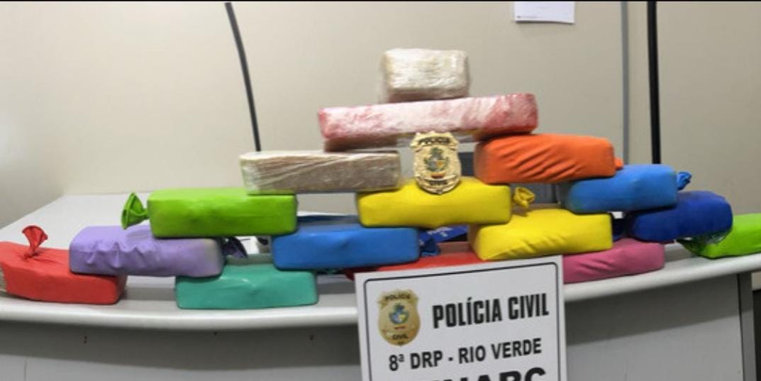 Drogas avaliada em um milhão de reais é apreendida pela Polícia Civil 