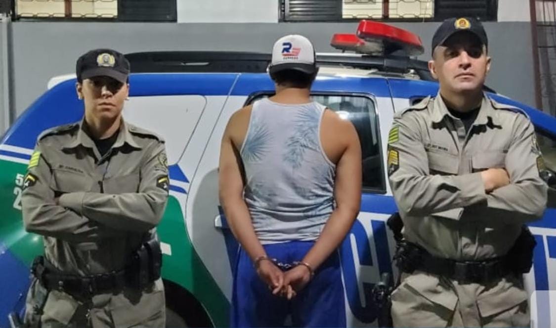 Com duas ocorrências no mesmo dia, homem é detido suspeito de lesão corporal e manter ex em cárcere privado