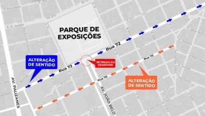 Duas ruas no bairro Popular tem mudança de sentido