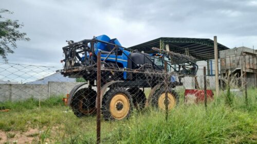 Maquina agrícola furtada em São Paulo é recuperada em Mineiros