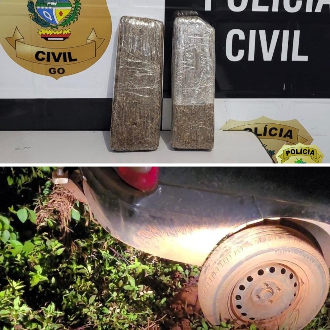 Após fugir de bloqueio homem é preso por tráfico de drogas pela Polícia Civil