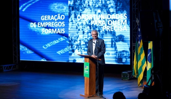 Caiado afirma que Programa de Serviço Civil Voluntário é para emancipar o cidadão
