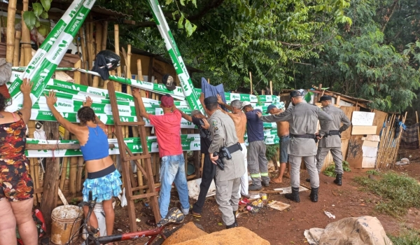 PM realiza Operação Biqueira em combate ao trafico e uso de drogas em Rio Verde