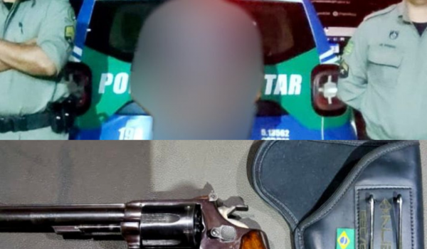 Homem é preso por posse ilegal de arma e quebra de medida protetiva em Rio Verde