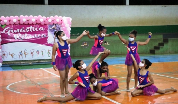 Alunas de Ginástica Rítmica de Rio Verde fazem apresentação nesta sexta no Módulo Esportivo