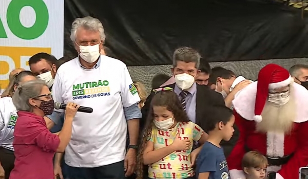 Caiado abre 2º Mutirão Iris Rezende em Aparecida