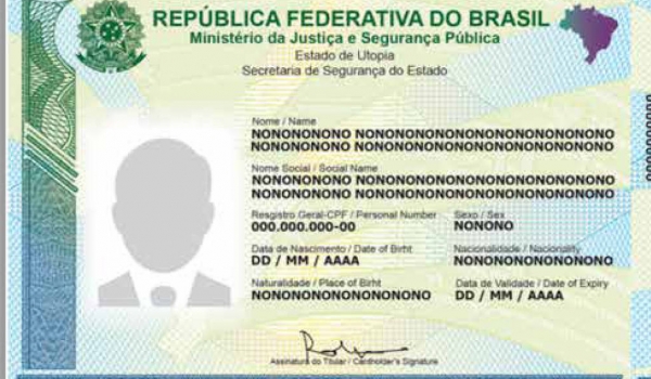 Carteira de identidade com registro único é lançada pelo governo federal
