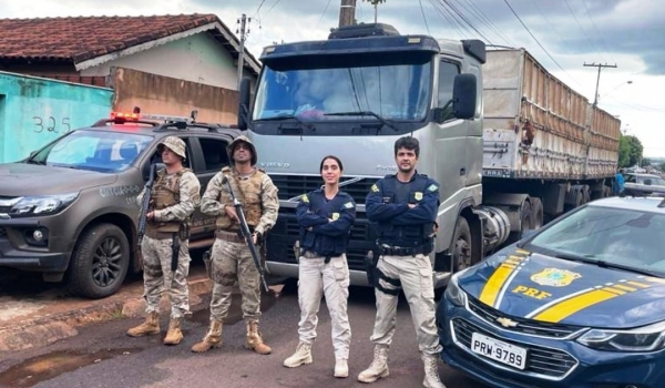 COD e PRF recuperam em Goiás veículos roubados no Paraná