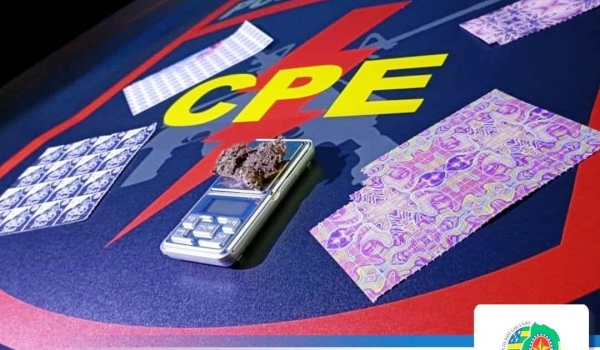 CPE prende traficante com mais de 1200 LSD na Vila Borges em Rio Verde