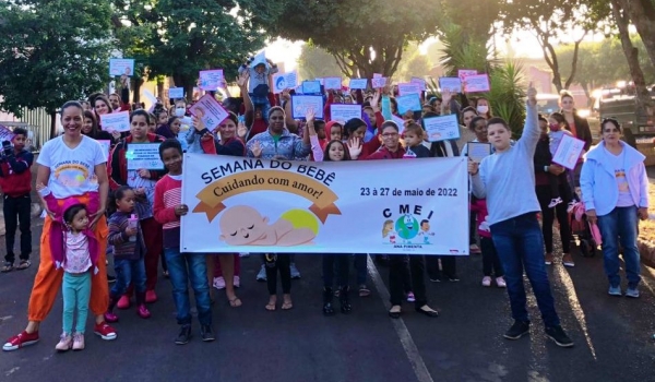 Educação realiza Semana do Bebê em Rio Verde com programação especial aos pais e pequenos