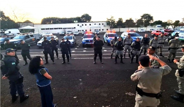 Forças de Segurança de Rio Verde promovem operação de combate ao tráfico de drogas