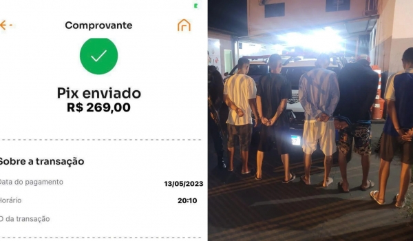 Grupo é detido após pedir mais de R$ 3 mil em pizzas com PIX falso em Rio Verde