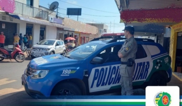 Loja é assaltada no centro de Rio Verde e PM prende autor rapidamente
