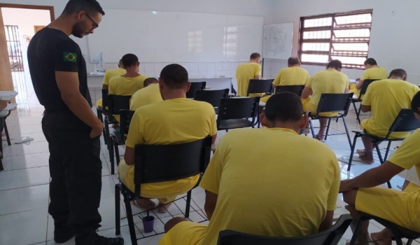 Mais de 2,5 mil de custodiados realizam as provas do Encceja 2022